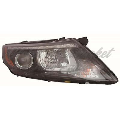 HEAD LAMP RH HID W/DRL USA BUILT HQ