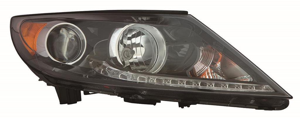 HEAD LAMP RH W/O LED ACCENT LIGHT W/LED DRL HQ
