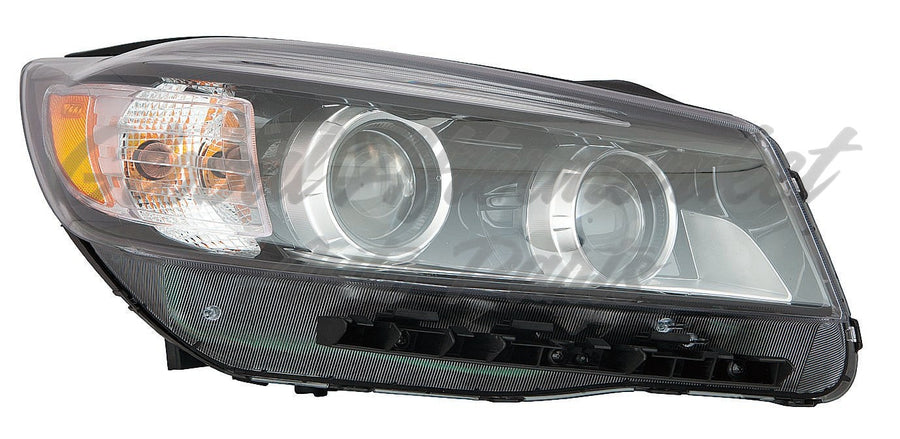 HEAD LAMP RH W/LED W/O LED ACCENT LIGHT HQ