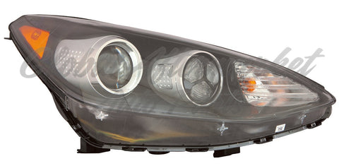 HEAD LAMP RH HALOGEN LED DRL FWD HQ