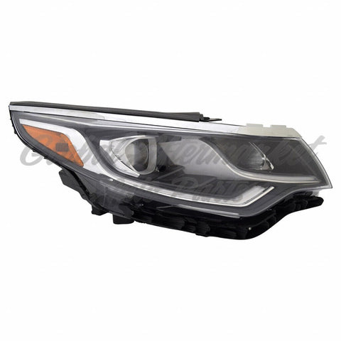 HEAD LAMP RH HALOGEN W/DRL US BUILT HQ