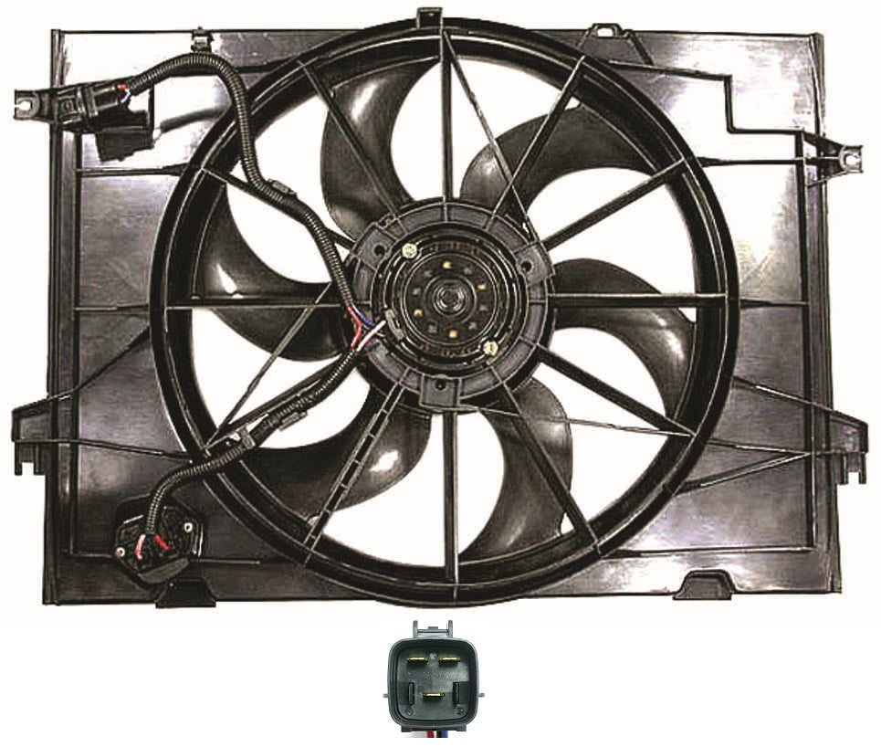 RADIATOR FAN ASSY 2.0L