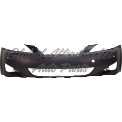 BUMPER FR PRIMED W/WASHER HOLE W/SENSOR
