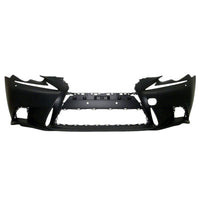 BUMPER FR PRIMED BLACK W/F SPORT/HEAD LAMP WASHER