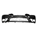 BUMPER FR PRIMED BLACK W/O F SPORT/HEAD LAMP WASHER/SENSOR — photo 1