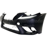 BUMPER FR PRIMED BLACK W/O F SPORT/HEAD LAMP WASHER/SENSOR CAPA — photo 3