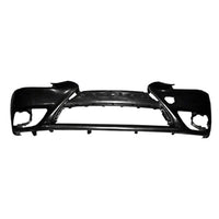 BUMPER FR PRIMED BLACK W/O F SPORT/HEAD LAMP WASHER/SENSOR