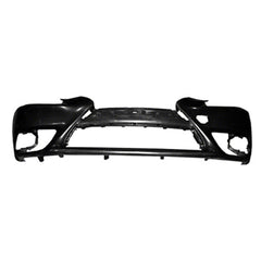 BUMPER FR PRIMED BLACK W/O F SPORT/HEAD LAMP WASHER/SENSOR