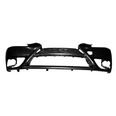 BUMPER FR PRIMED BLACK W/O F SPORT/HEAD LAMP WASHER/SENSOR