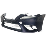BUMPER FR PRIMED BLACK W/O F SPORT/SENSOR W/HEAD LAMP WASHER — photo 3