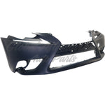BUMPER FR PRIMED BLACK W/O F SPORT/SENSOR W/HEAD LAMP WASHER CAPA — photo 2