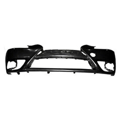 BUMPER FR PRIMED BLACK W/O F SPORT/SENSOR W/HEAD LAMP WASHER