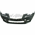 BUMPER FR PRIMED W/WASHER W/SENSOR HOLE W/O F SPORT PKG CAPA — photo 3
