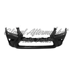 BUMPER FR PRIMED W/SENSOR/WASHER CAPA