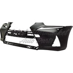 BUMPER FR PRIMED W/SENSOR/WASHER W/O F-SPORT — photo 1
