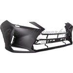 BUMPER FR PRIMED PTM W/HEAD LAMP WASHER W/O PARK ASSIST SENSOR CANADA BUILT/ F-SPRT — photo 3