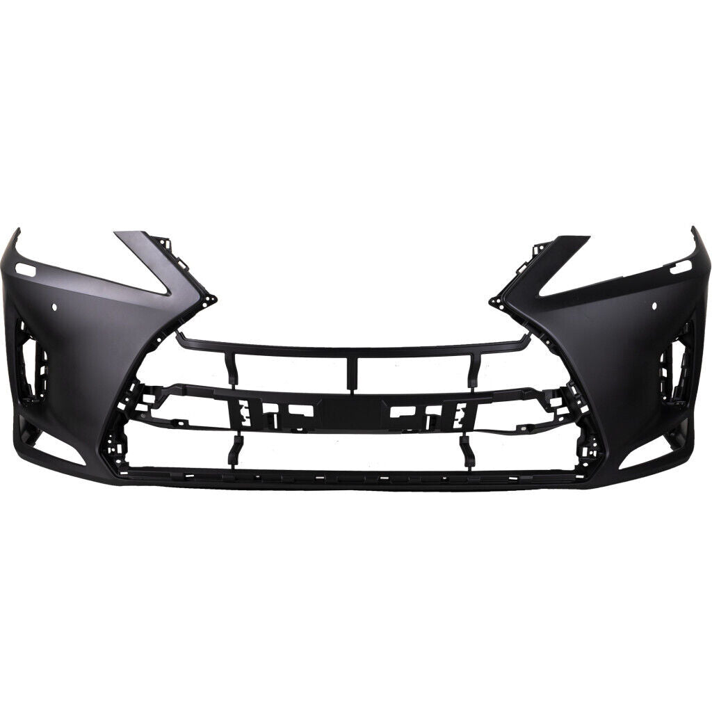 BUMPER FR PRIMED PTM W/HEAD LAMP WASHER/ 2 PARK ASSIST SENSOR CANADA BUILT W/O F-SPRT