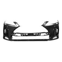 BUMPER FR PRIMED W/WASHER/ 2 SENSORS/F-SPORT