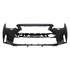 BUMPER FR PRIMED PTM W/ HEAD LAMP WASHER W/O PARK ASSIST SENSOR/ F-SPRTS CAPA