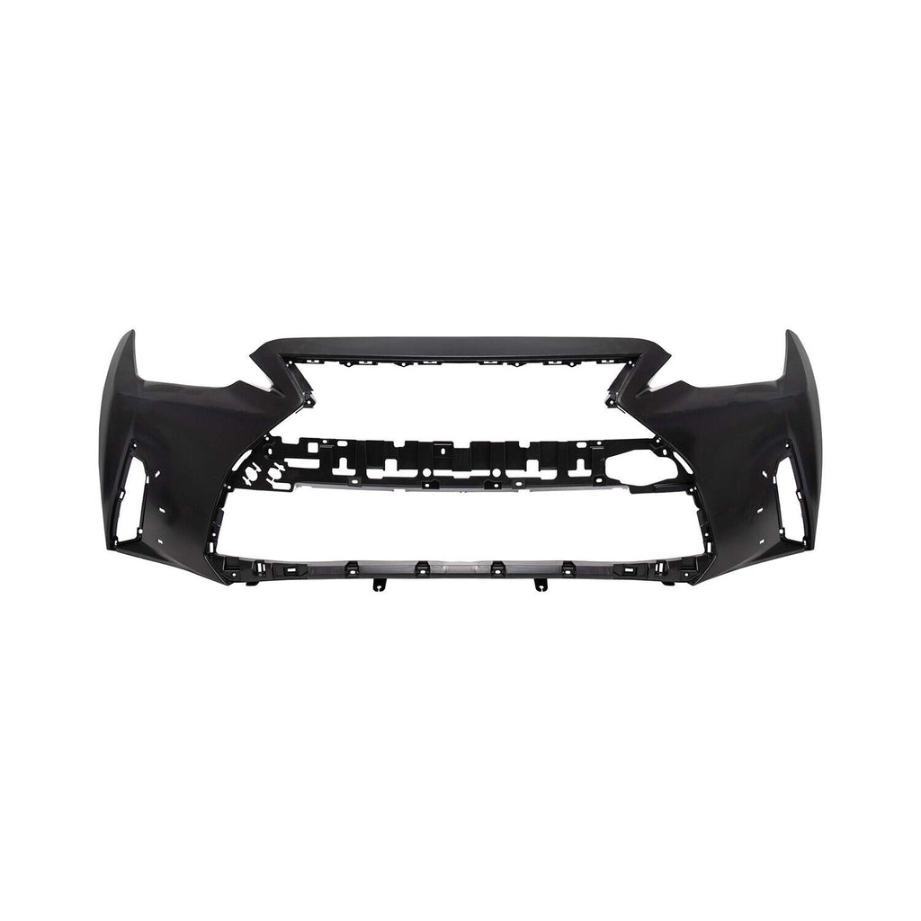 BUMPER FR PRIMED PTM W/ F-SPRT W/O PARK ASSIST SENSOR/ HEAD LAMP WASHER CAPA