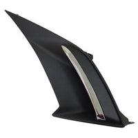 GRILLE LOWER LH TEXTURED BLACK W/CHROME INSERT W/O F-SPORT