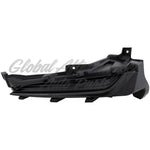 FOG LAMP COVER FR LH TEXTURED BLACK W/BRIGHT GRAY MOLDING — photo 1