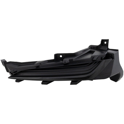 FOG LAMP COVER FR LH TEXTURED BLACK W/BRIGHT GRAY MOLDING