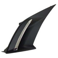 GRILLE LOWER RH TEXTURED BLACK W/CHROME INSERT W/O F-SPORT