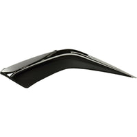 BUMPER MOLDING FR RH BLACK/CHROME 2-PIECE W/O F-SPORT