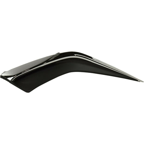 BUMPER MOLDING FR RH BLACK/CHROME 2-PIECE W/O F-SPORT