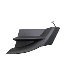 GRILLE INSERT RH MATTE BLACK W/O F-SPORT
