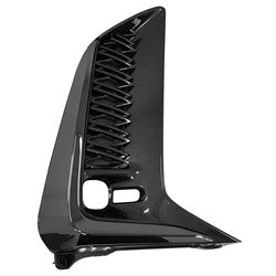 FOG LAMP BEZEL FR RH PTD DARK GRAY W/CHROME TRIM FOR F-SPORT