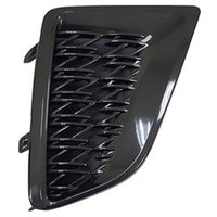 GRILLE LOWER RH BRIGHT DARK GRAY W/O LAMP HOLE W/F-SPORT