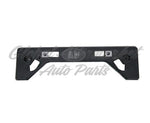 LICENSE PLATE BRACKET FR (MATT-BLACK) — photo 1