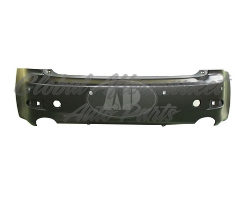BUMPER RR PRIMED W/SENSOR HOLE