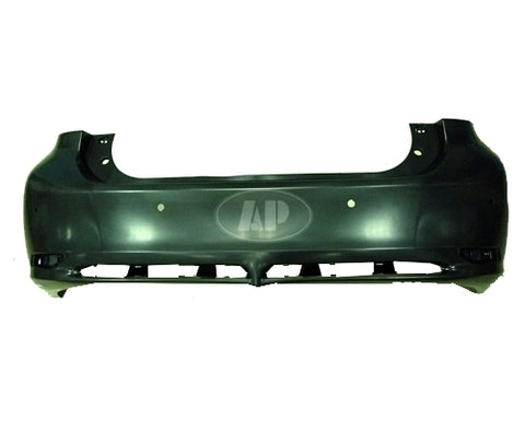 BUMPER RR PRIMED W/SENSOR HOLE W/O F SPORT PKG