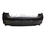 BUMPER RR PRIMED W/SENSOR HOLE — photo 2