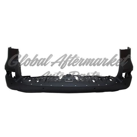 BUMPER RR PRIMED PTM W/PARK ASSIST SENSOR
