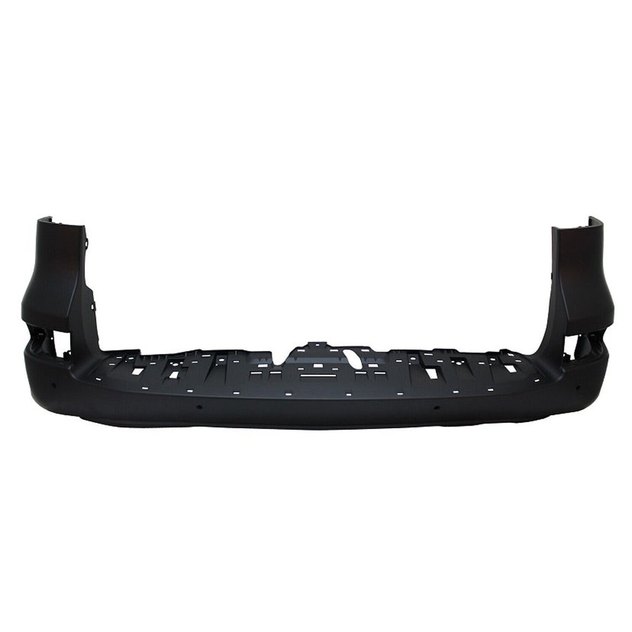 BUMPER RR PRIMED PTM W/PARK ASSIST SENSOR CAPA