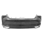 BUMPER RR PRIMED PTM W/O PARK ASSIST SENSOR NORTH AMERICAN BUILT CAPA — photo 1