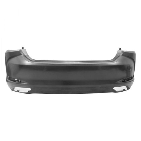BUMPER RR PRIMED PTM W/O PARK ASSIST SENSOR NORTH AMERICAN BUILT