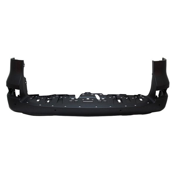 BUMPER RR PRIMED PTM W/PARK ASSIST SENSOR