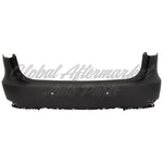 BUMPER RR PRIMED PTM W/PARK ASSIST SENSOR CANADA BUILT CAPA — photo 1