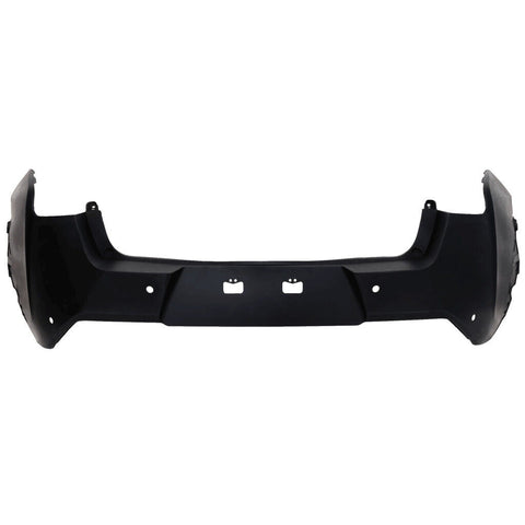 BUMPER RR PRIMED PTM W/PARK ASSIST SENSOR