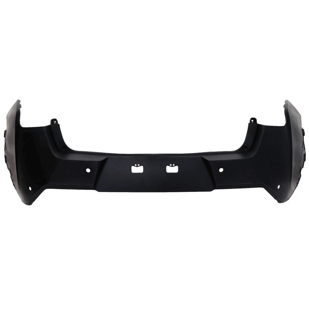 BUMPER RR PRIMED PTM W/PARK ASSIST SENSOR CAPA