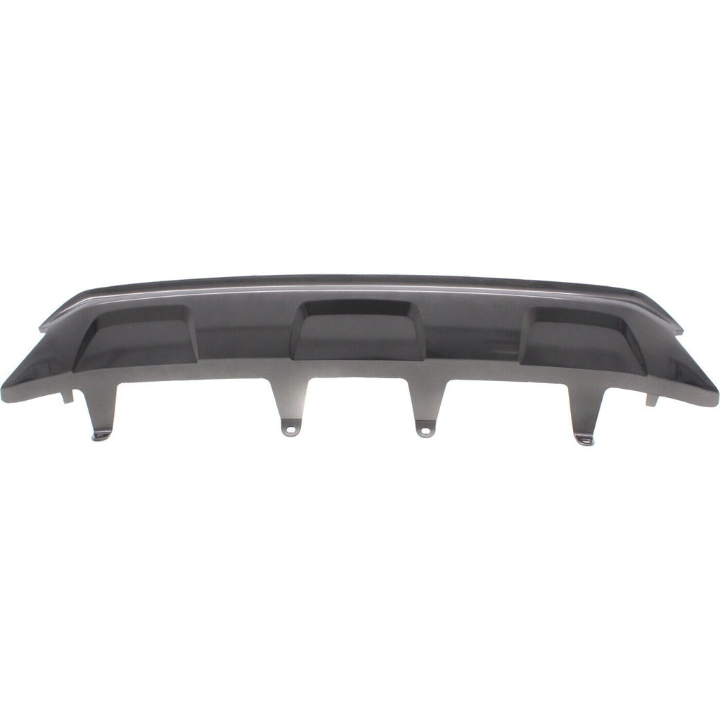 BUMPER RR CENTER PTD DARK GRAY FINISH W/O TOW/F-SPORT PKG