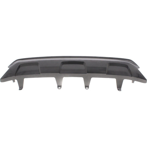 BUMPER RR CENTER PTD DARK GRAY FINISH W/O TOW/F-SPORT PKG
