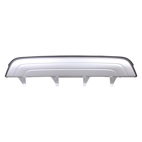 VALANCE RR LOWER PTD SILVER W/O TRAILER HITCH CUTOUT W/O HADSFREE LIFTGATE/ F-SPRT