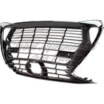 GRILLE PTD BLACK W/CHROME MOULDING W/SENSOR W/O F-SPORT PKG — photo 3