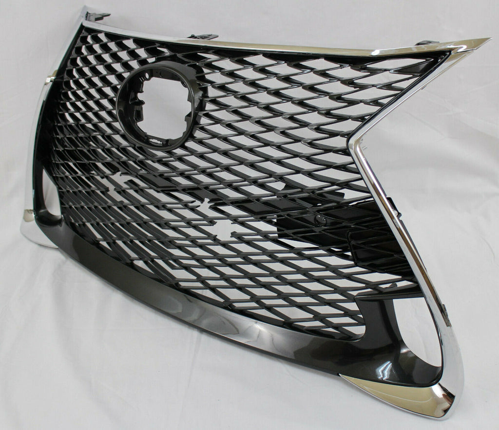 GRILLE PTD BLACK W/CHROME MOULDING W/O SENSOR W/F-SPORT PKG
